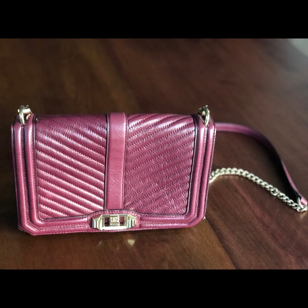 Rebecca Minkoff Chevron Quilted Crossbody Purse